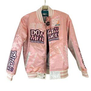 NWT Headgear Classics “Don’t Be a Menace” Loc Dog Satin Jacket – Vintage Style